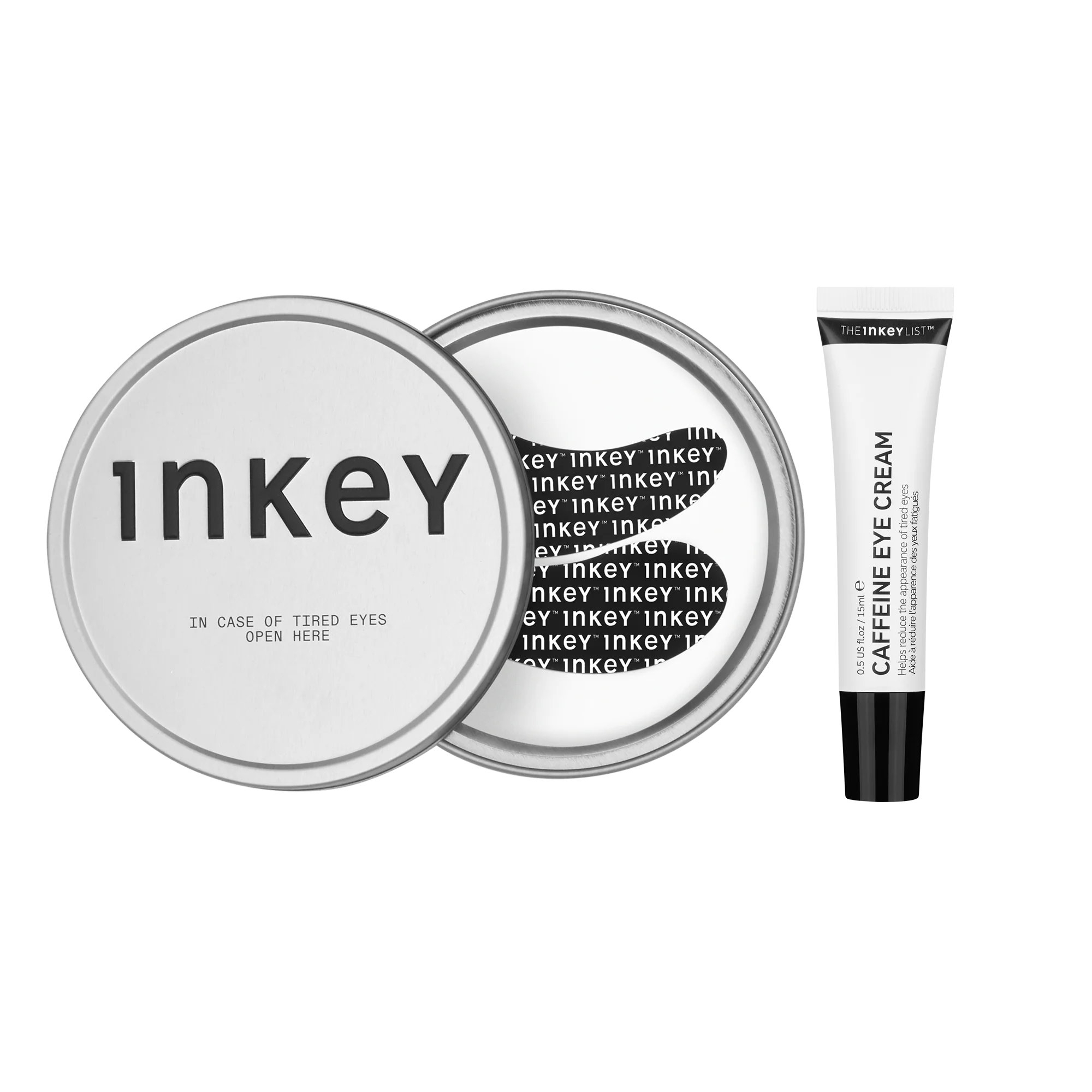 Reusable Eye Patches & Caffeine Eye Cream Duo - Image 2